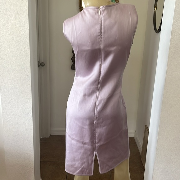 Vintage 80s Valentino Boutique Lavender Dress - Picture 4 of 5